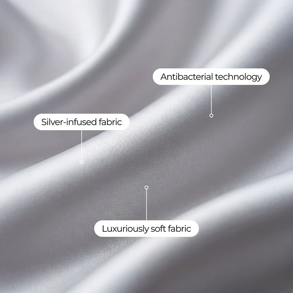 Silver Comfort Sheets Set