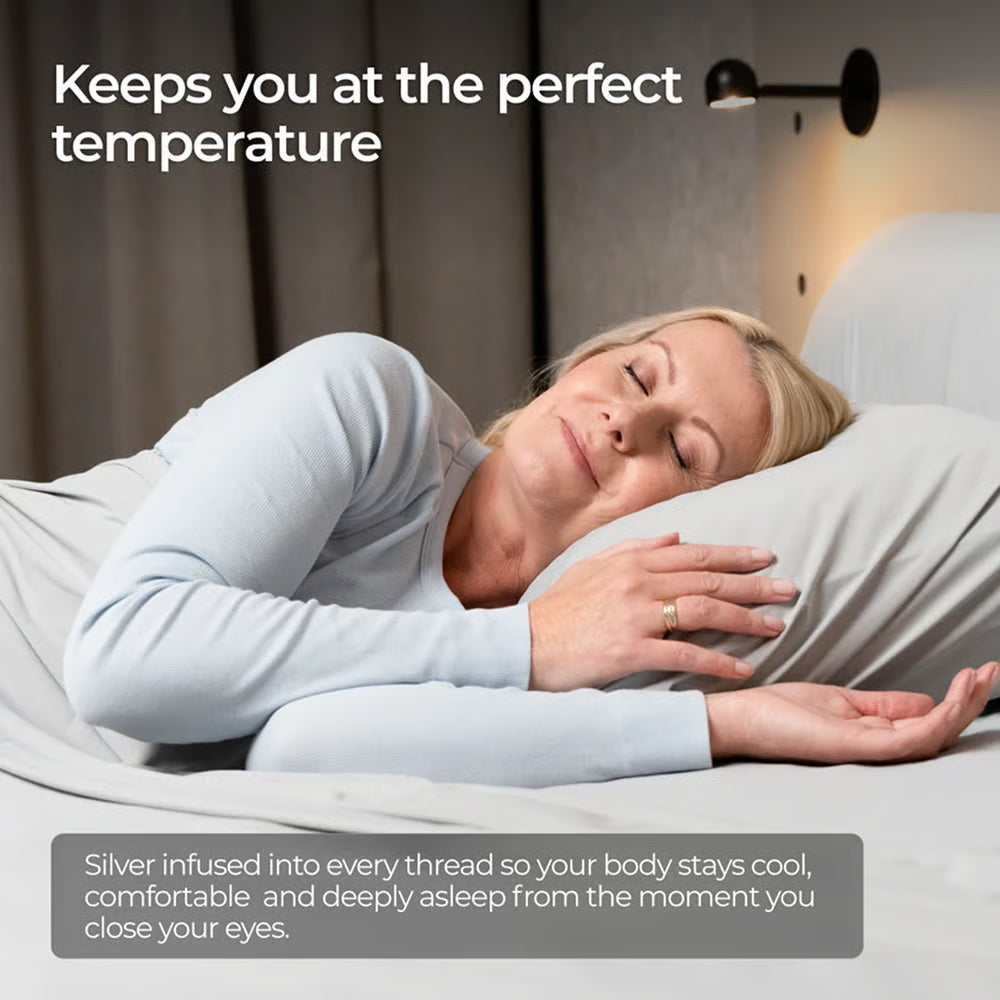Silver Comfort Sheets Set