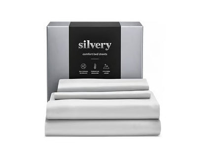Silver Comfort Sheets Set