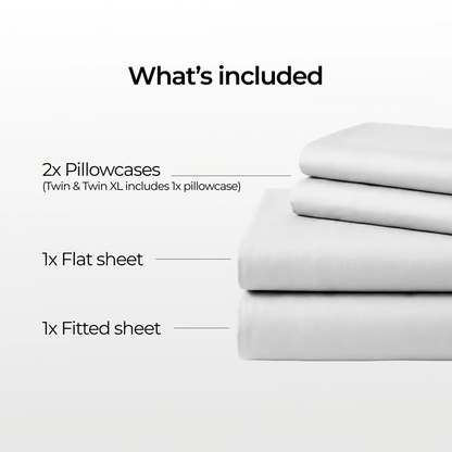 Silver Comfort Sheets Set