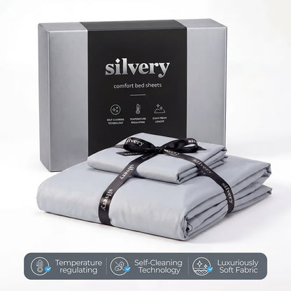 Silver Comfort Sheets Set