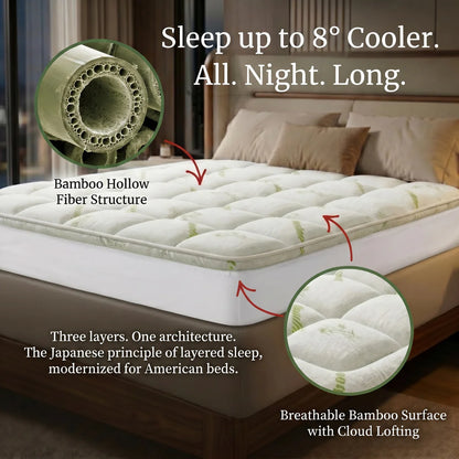 Bamboo Mattress Topper