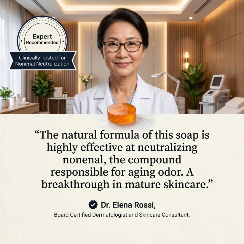Stops Aging Body Odor at the Source