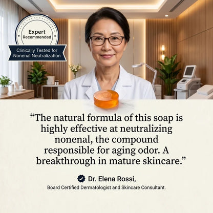 Stops Aging Body Odor at the Source