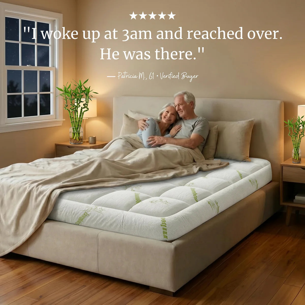 Bamboo Mattress Topper
