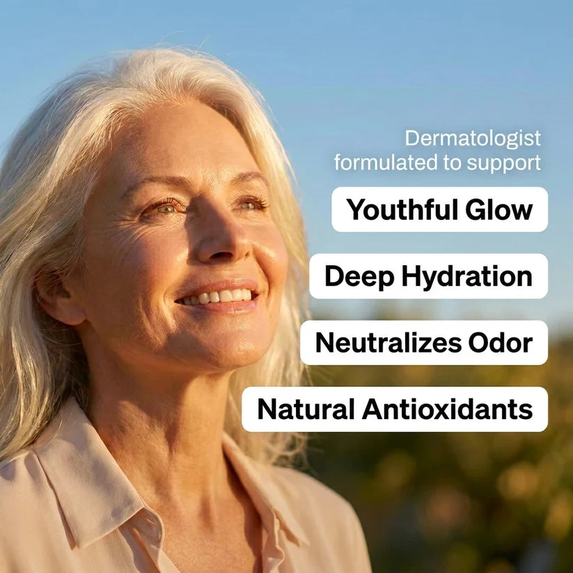 Stops Aging Body Odor at the Source