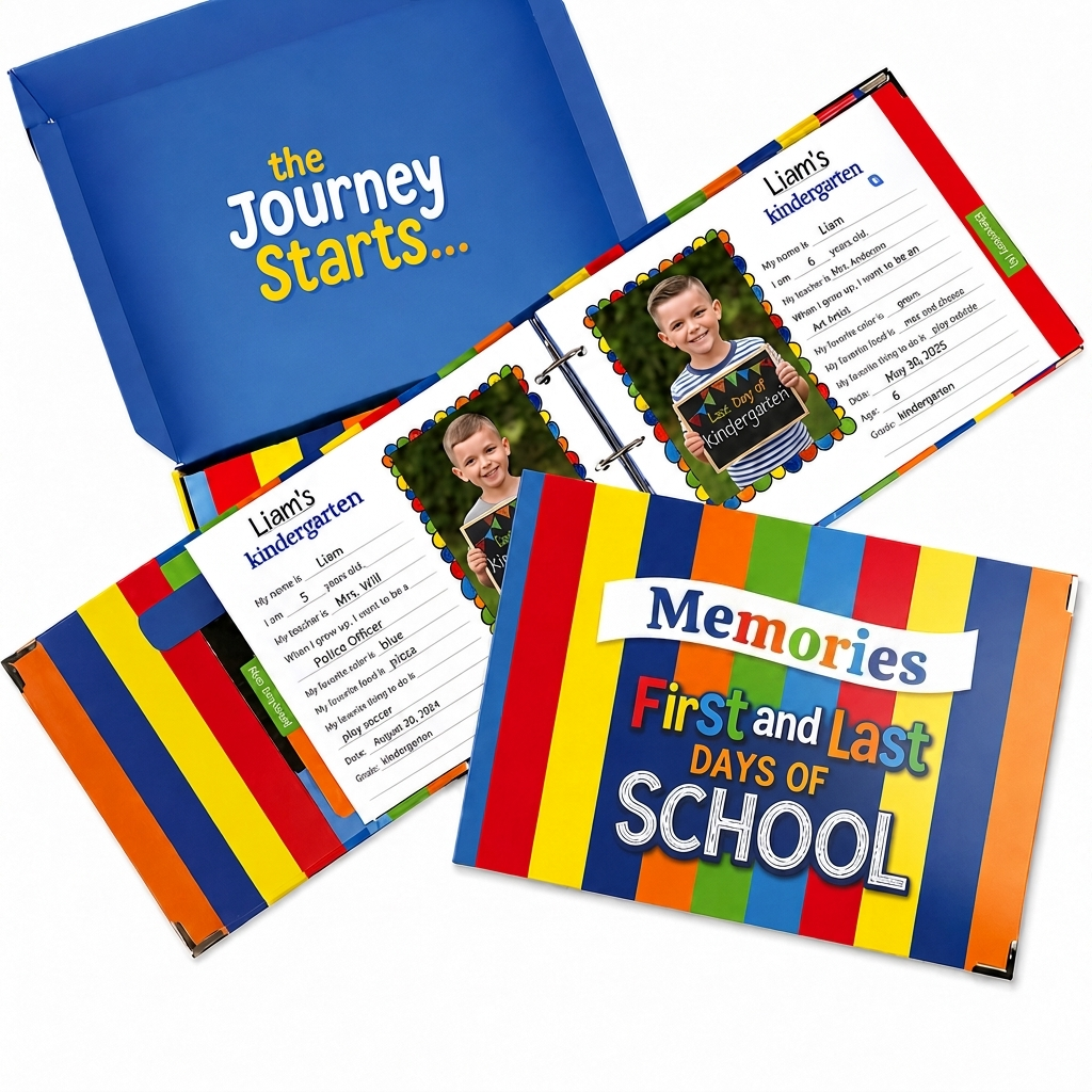 First & Last Day Memory Book