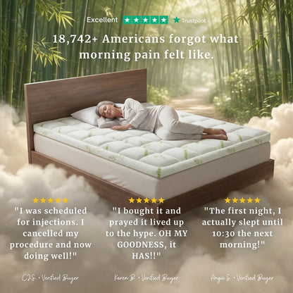Bamboo Mattress Topper